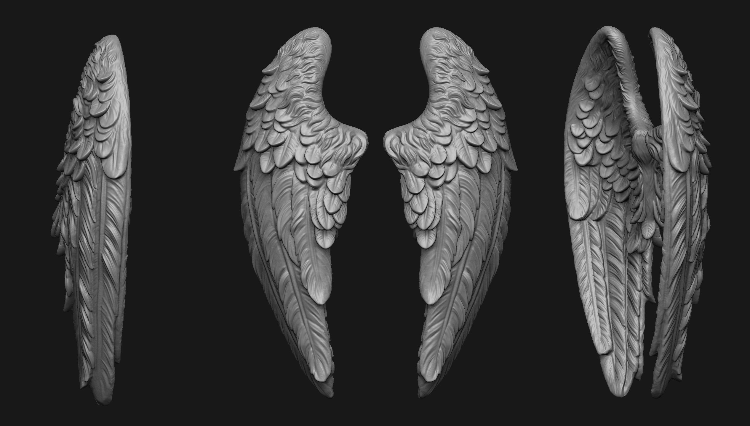 Wings Printable 6 3D print model_1