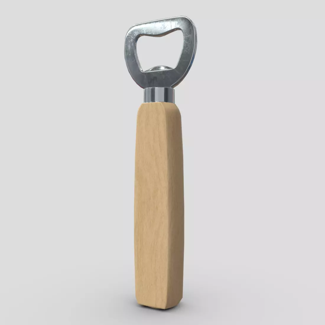 Bottle Opener 2 Low-poly 3D model_0