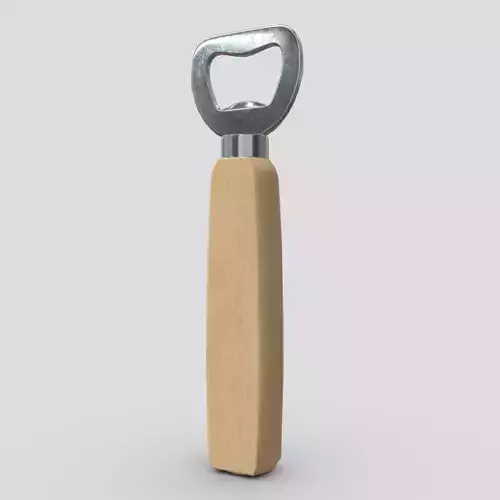 Bottle Opener 2 Low-poly 3D model