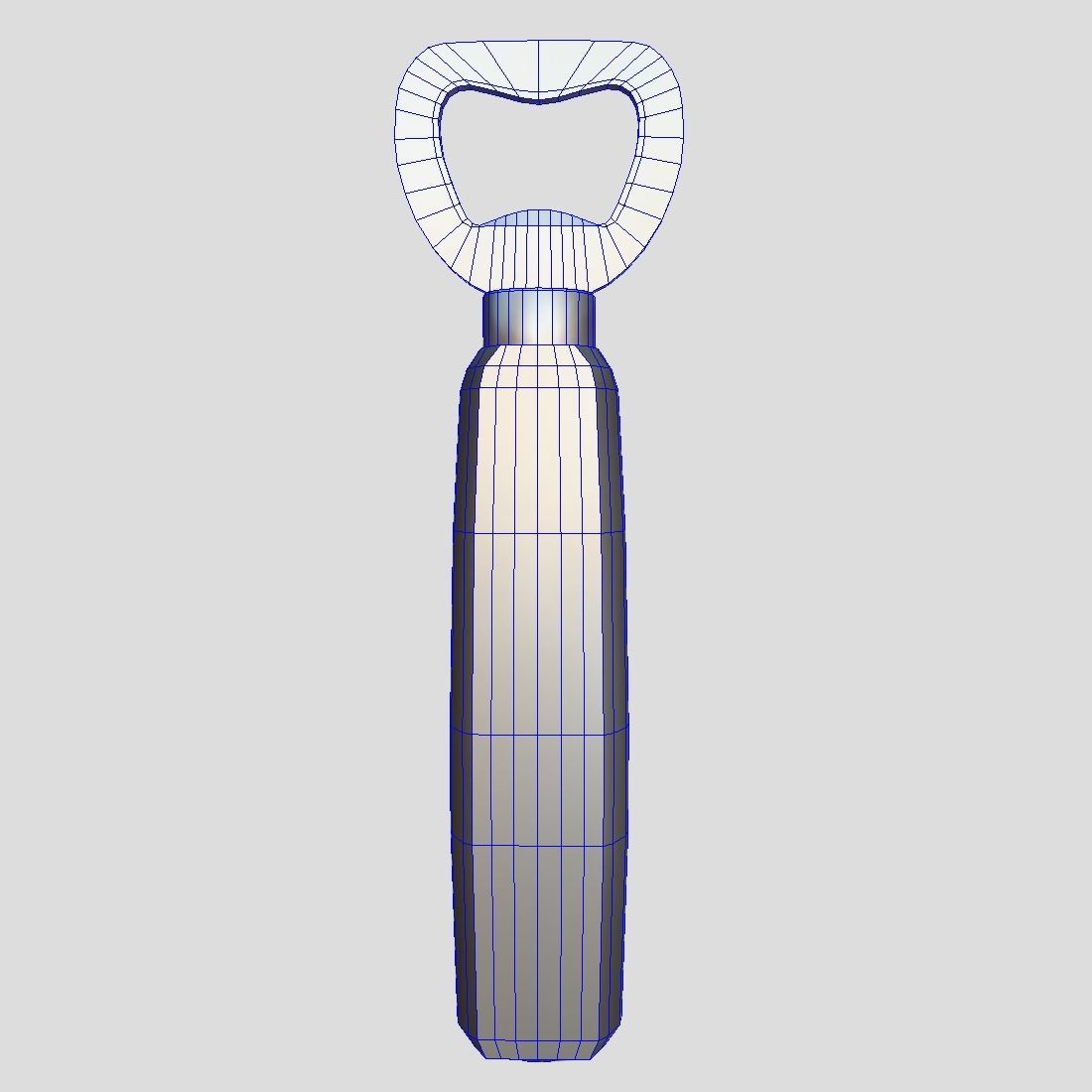 Bottle Opener 2 Low-poly 3D model_3