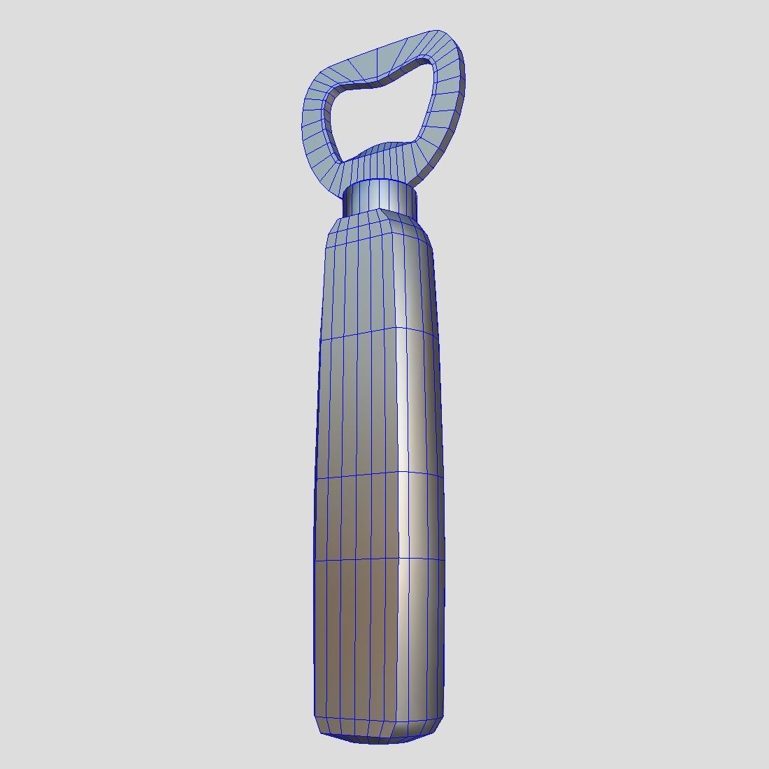 Bottle Opener 2 Low-poly 3D model_11