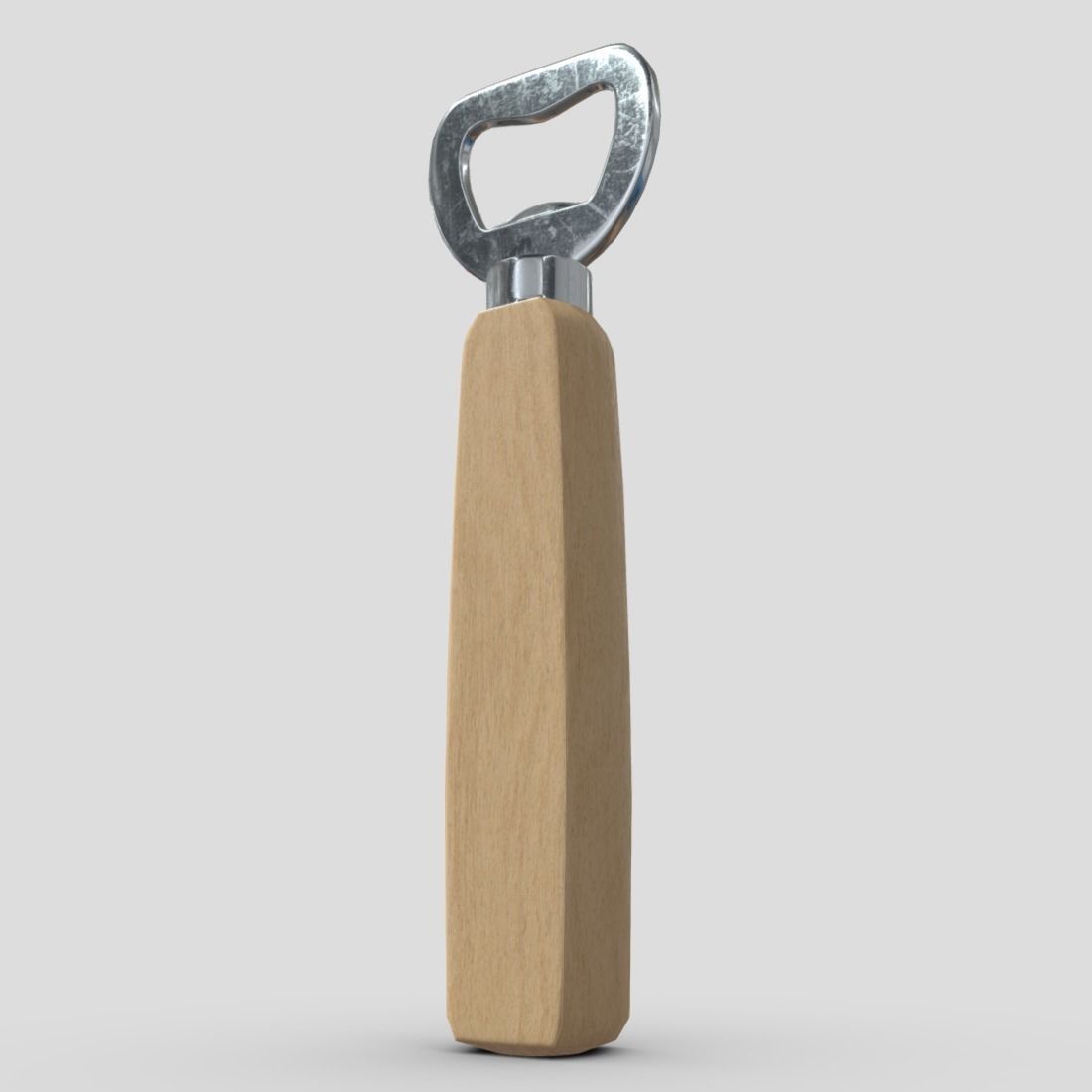 Bottle Opener 2 Low-poly 3D model_10