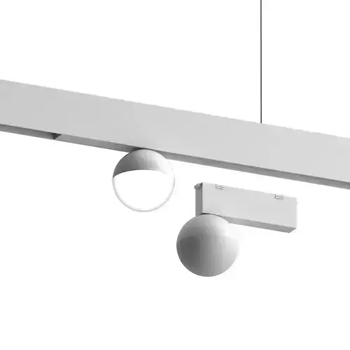 Track Light Shar White by Forstlight 3D model