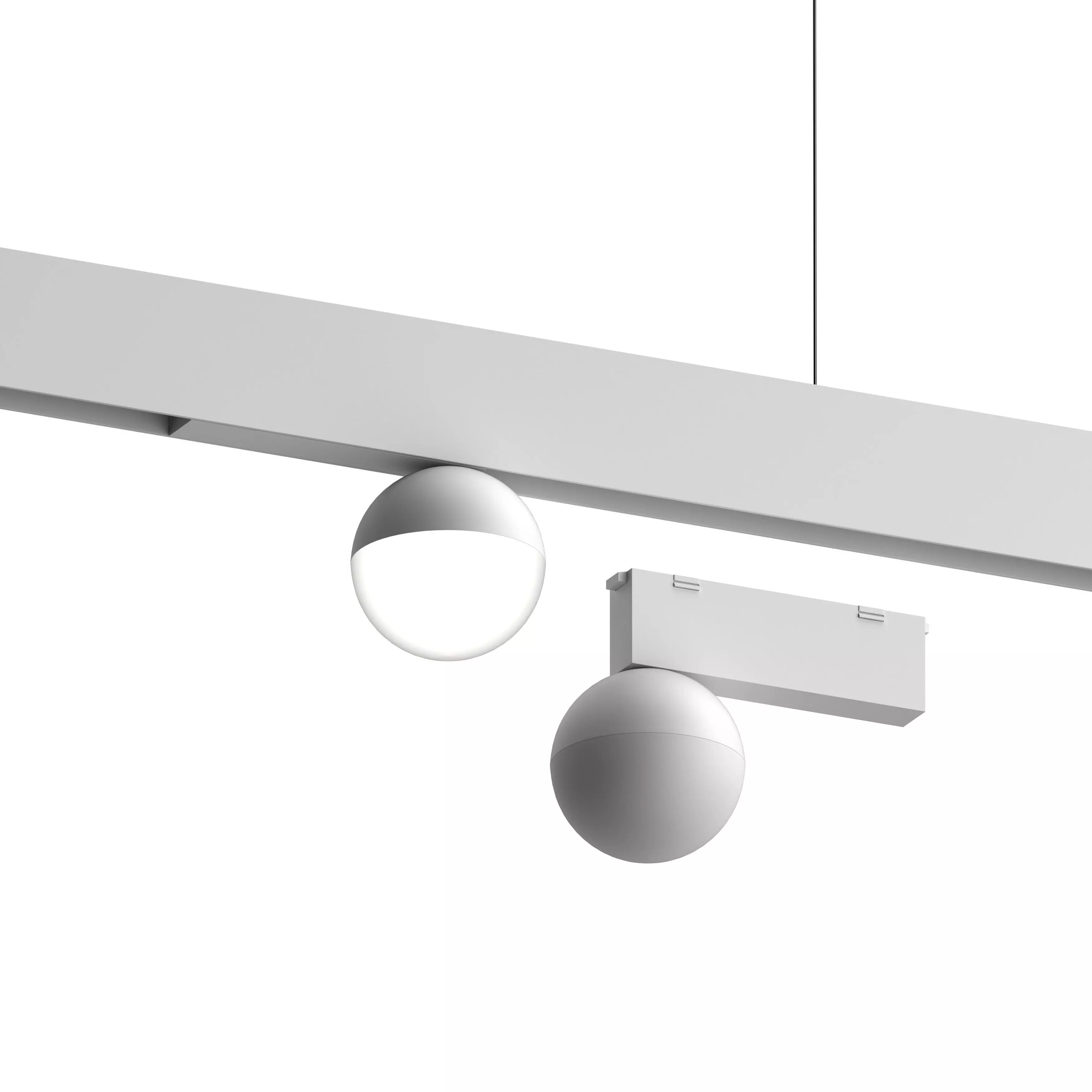 Track Light Shar White by Forstlight 3D model