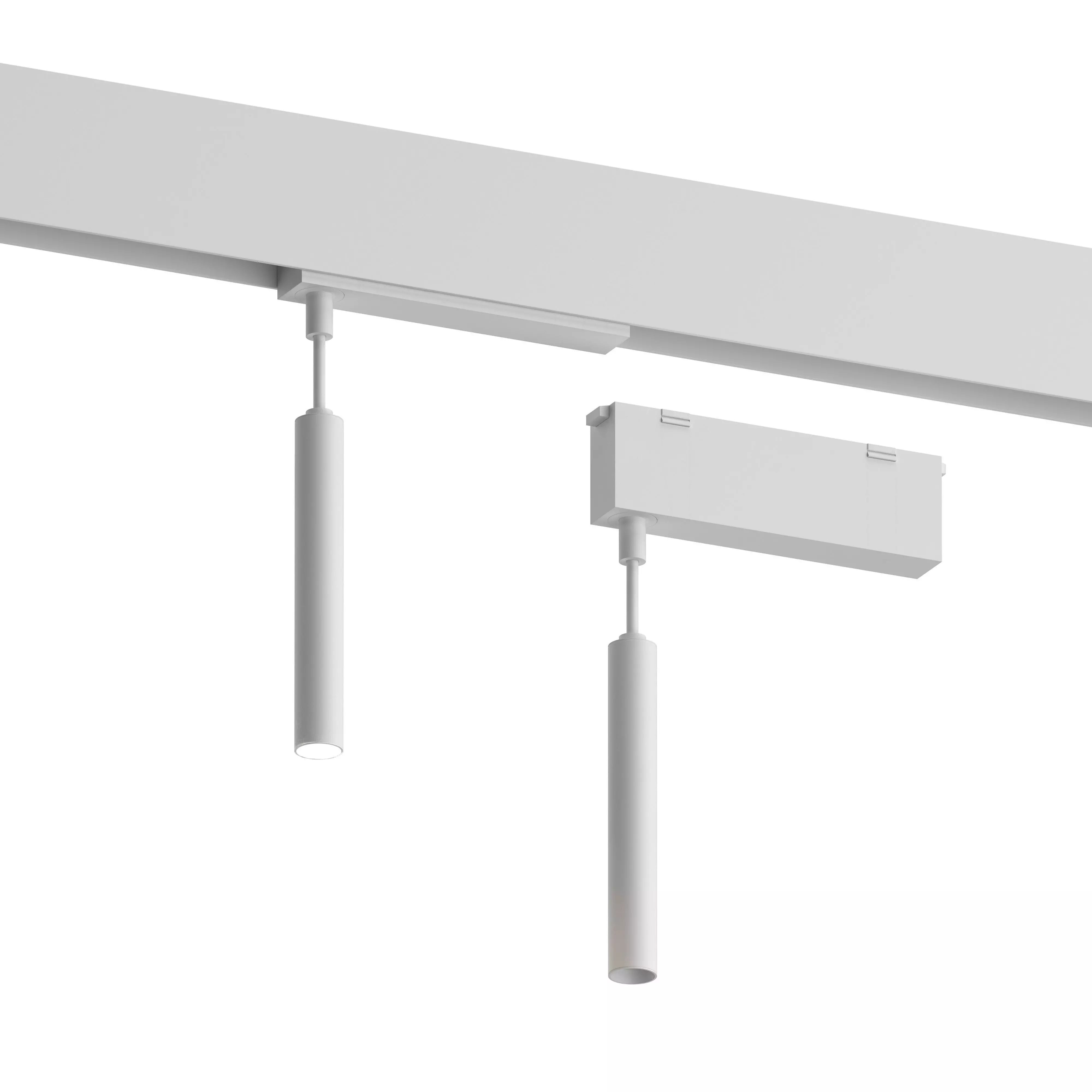 Track Light Slim White by Forstlight 3D model_0
