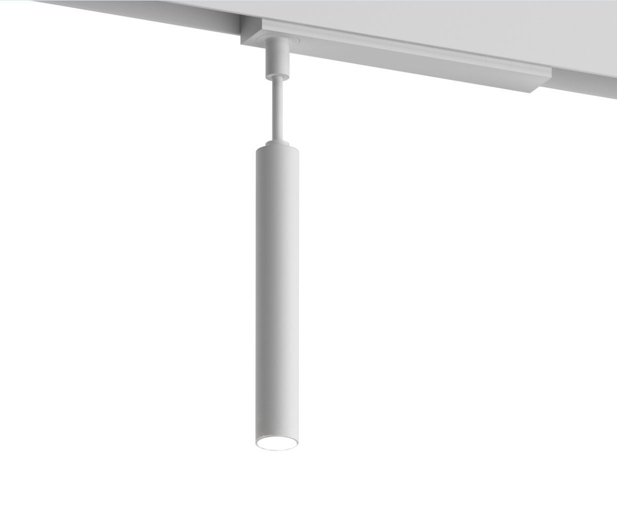 Track Light Slim White by Forstlight 3D model_1