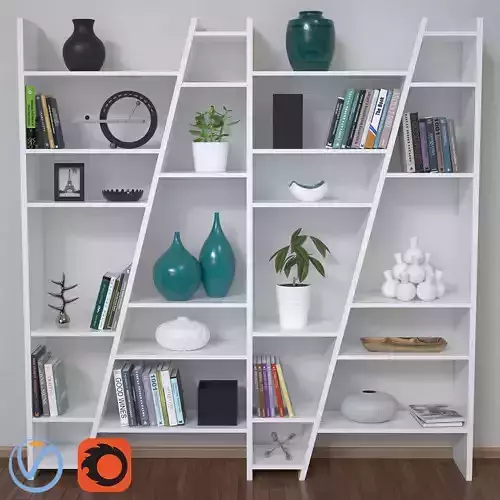 Delta Composition Shelving Unit