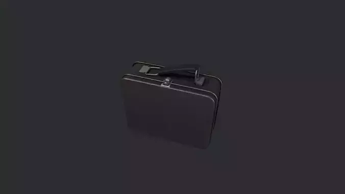 Black Tin Lunchbox