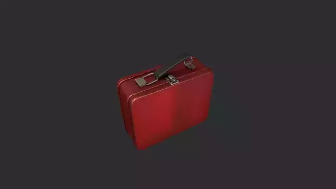 Red Tin Lunchbox