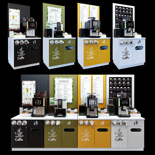WMF Coffe store 3D model