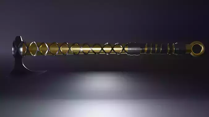 Axe earings or necklace piece