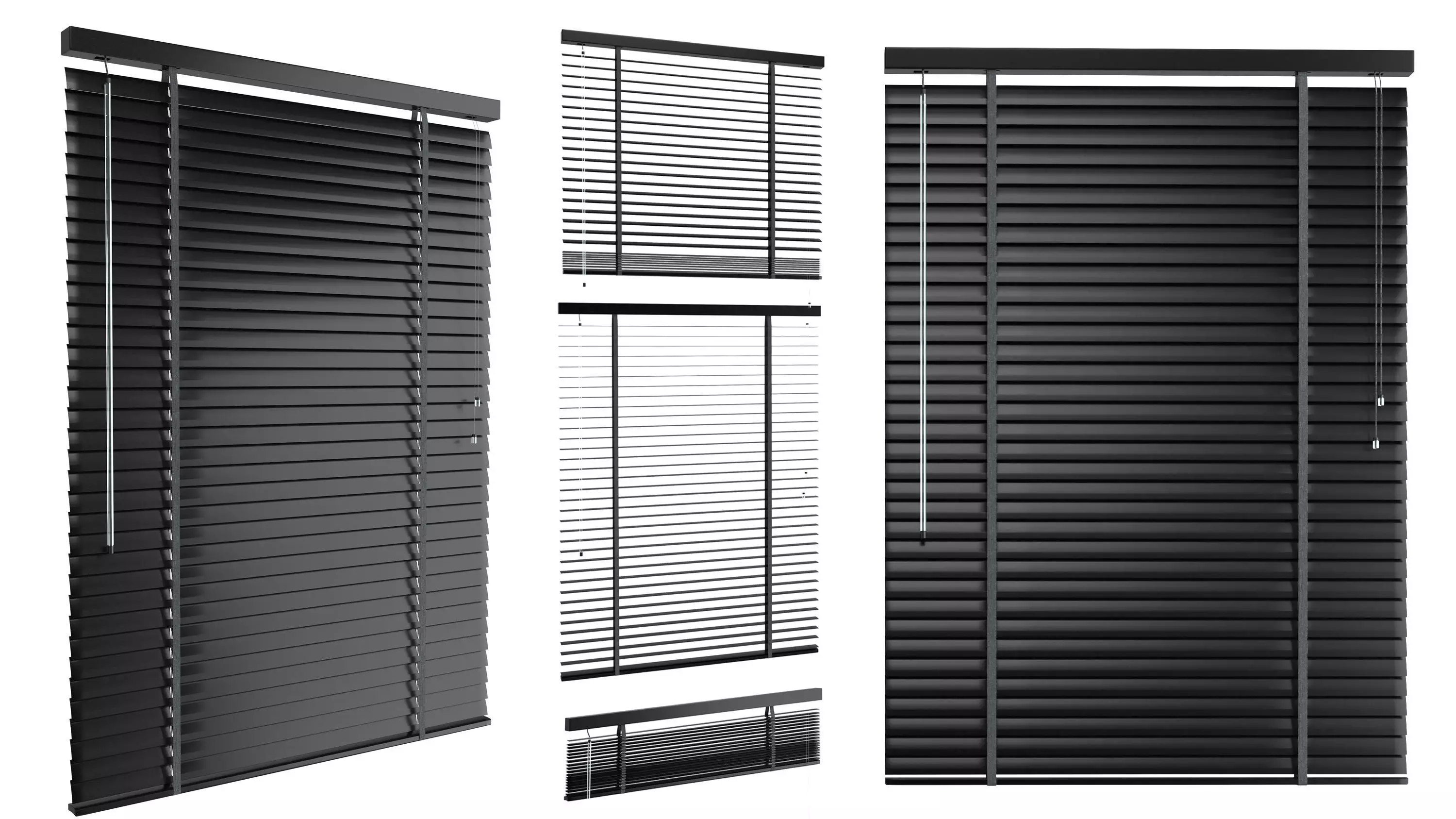 metal blinds 3D model_0