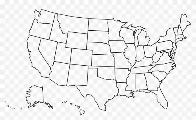 America all 50 States included individual cookie cutter bundle