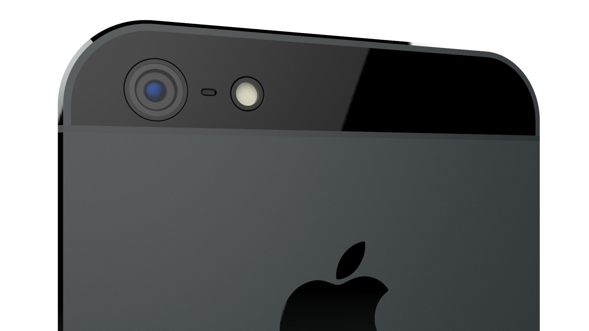 Apple iPhone 5 Black And Slate 3D model_4
