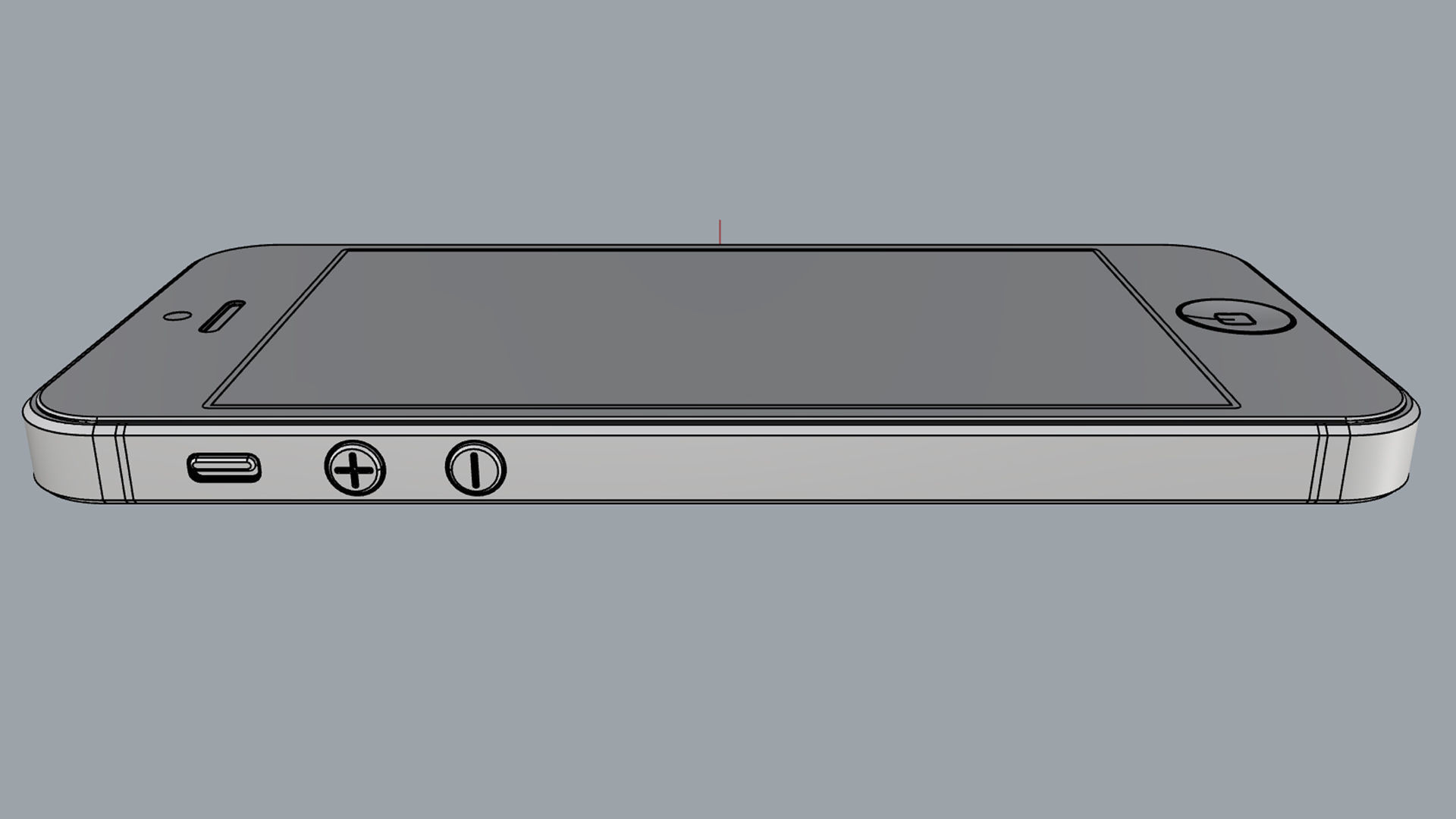 Apple iPhone 5 Black And Slate 3D model_17