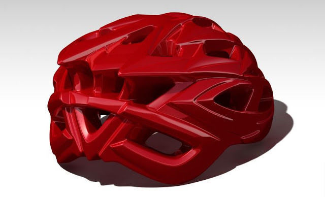 hummet bicycle helmet Free low-poly 3D model_1