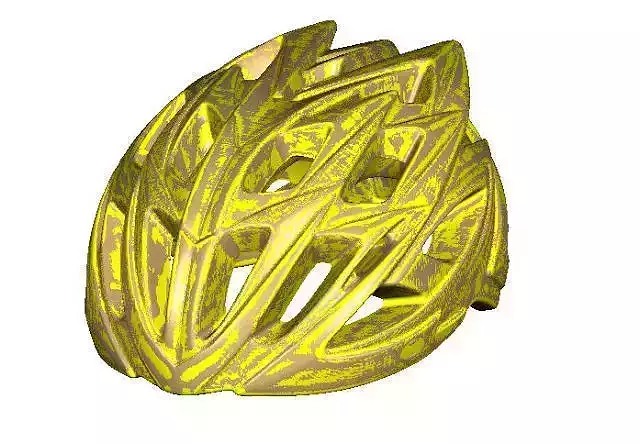 hummet bicycle helmet Free low-poly 3D model