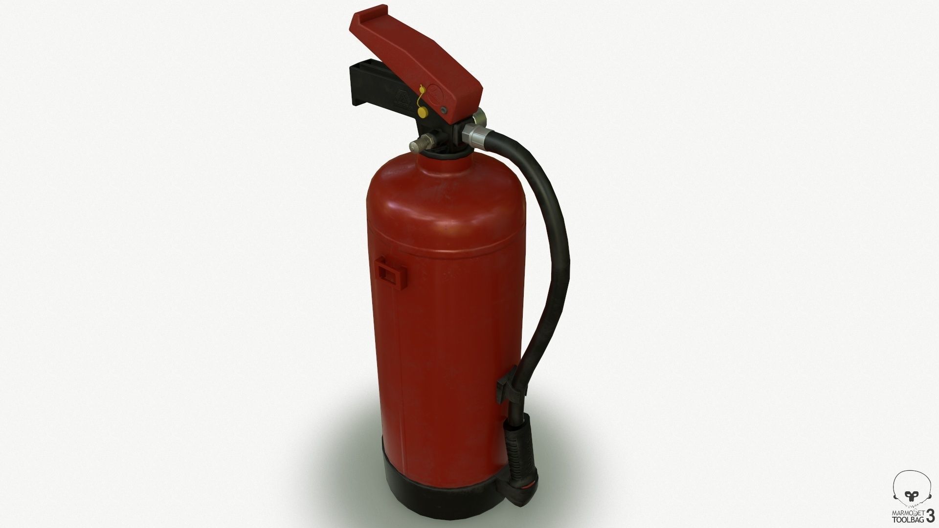 fire extinguisher Low-poly 3D model_32