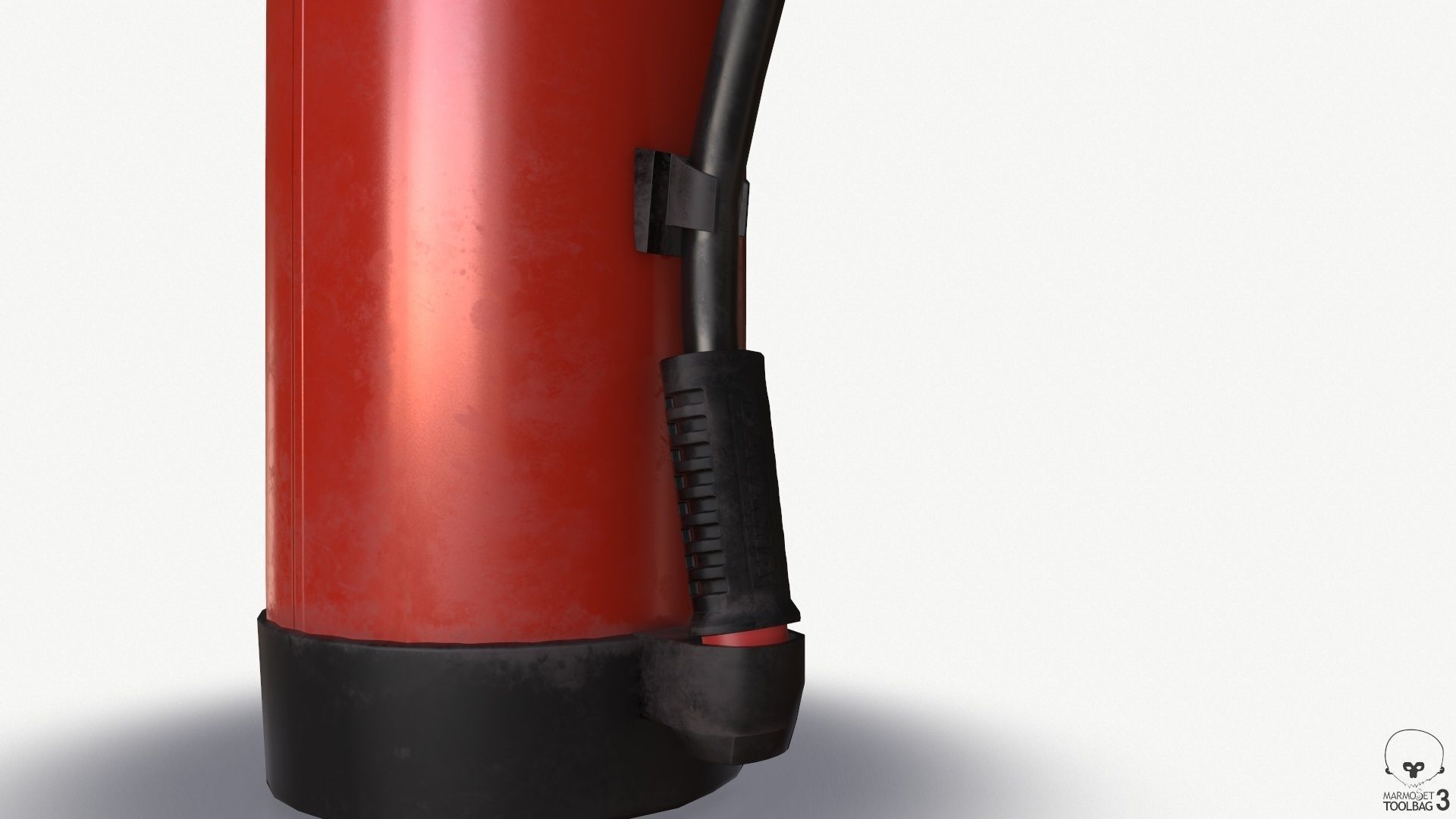 fire extinguisher Low-poly 3D model_27
