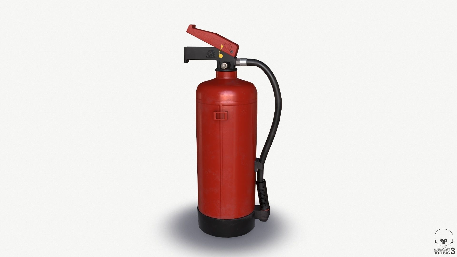 fire extinguisher Low-poly 3D model_14