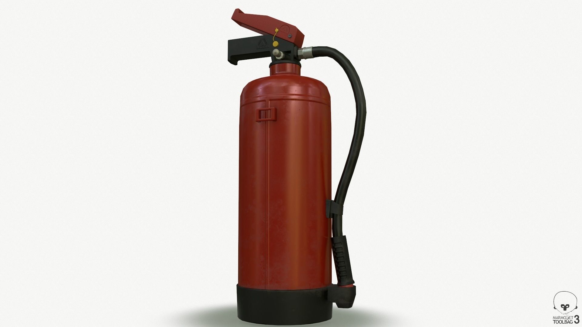 fire extinguisher Low-poly 3D model_31