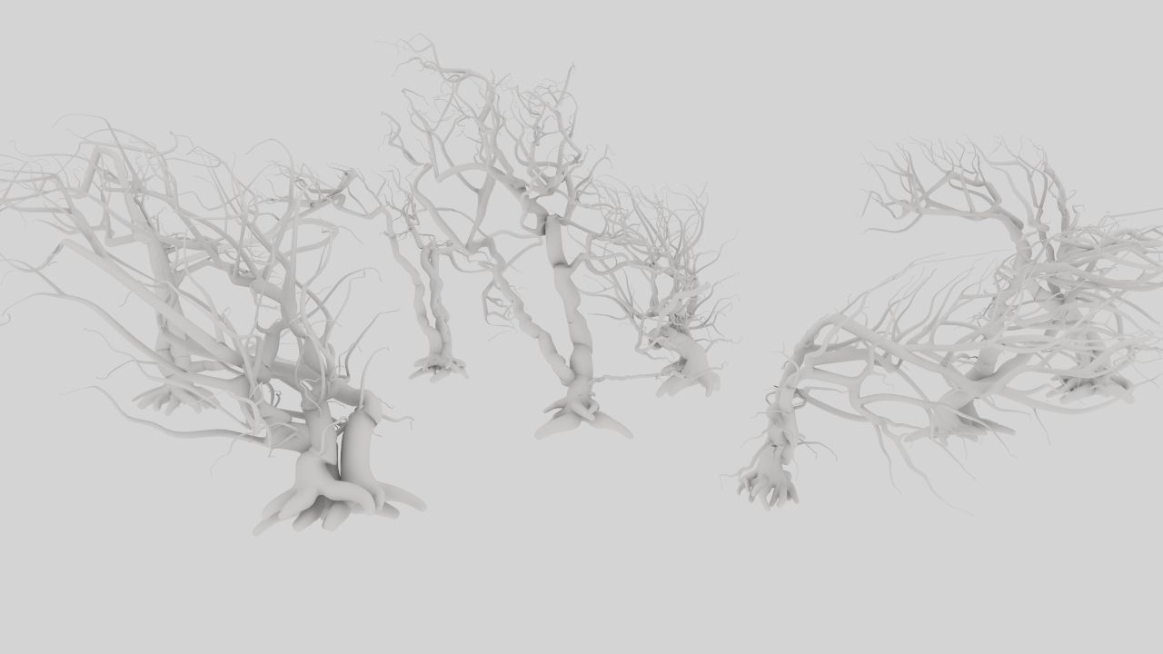Dead trees 3D model_27