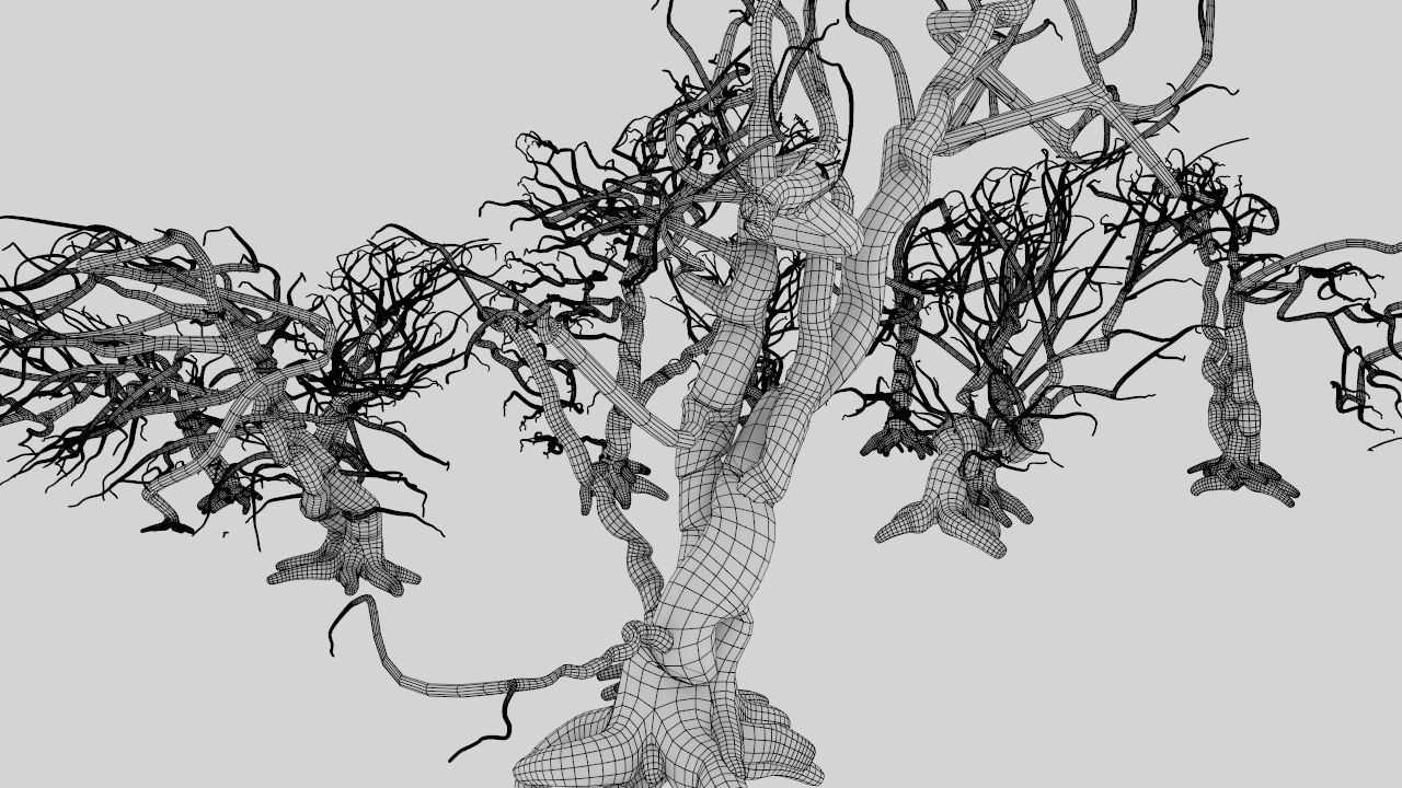 Dead trees 3D model_15