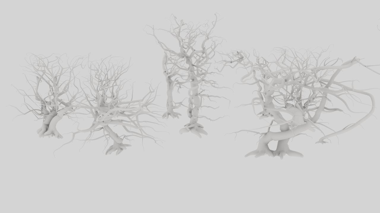 Dead trees 3D model_26