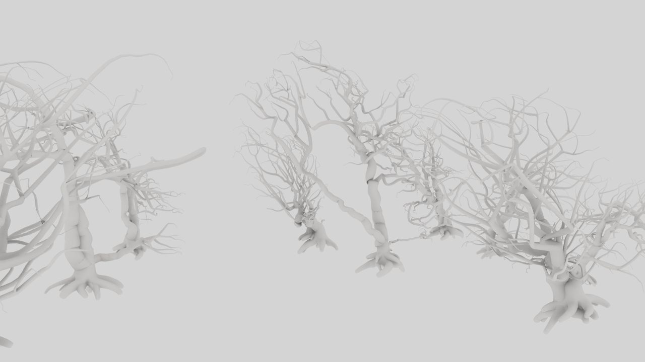 Dead trees 3D model_24