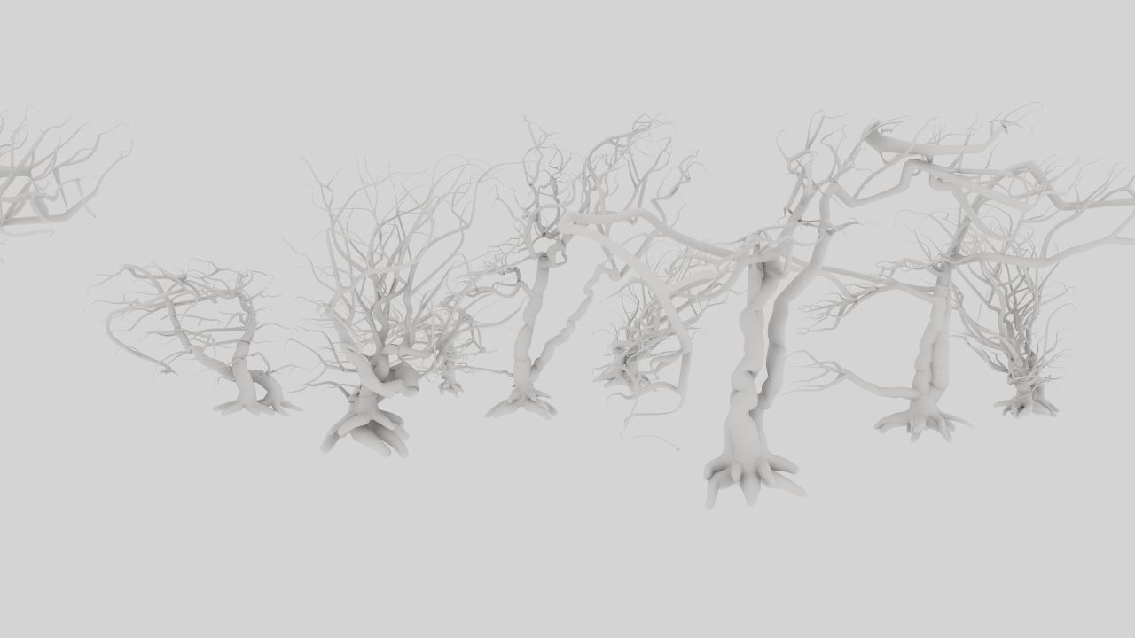 Dead trees 3D model_21