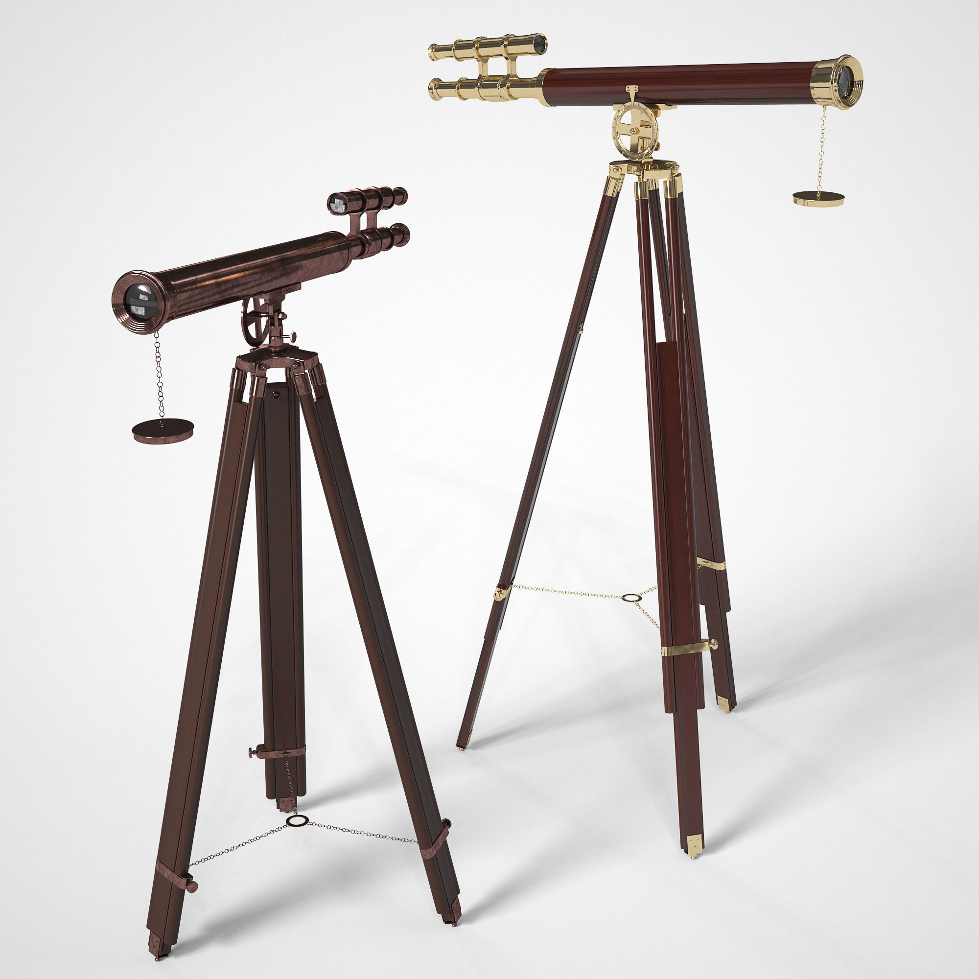 Griffith Astro Telescope 3D model_2