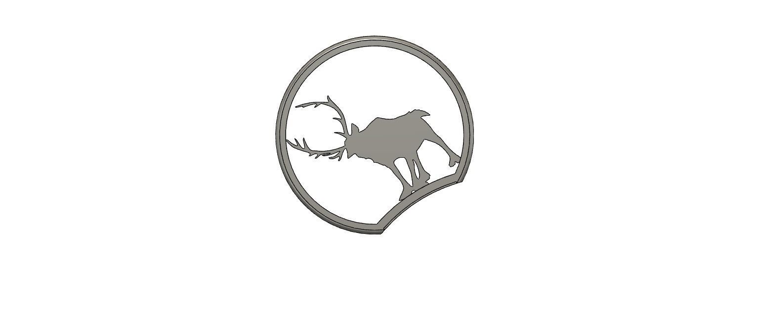 Mickey Mouse Headband  Slide on Ear Olf and Sven like Insert 3D print model_1