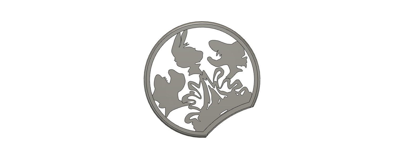 Mickey Mouse Headband Slide Ears 2 x splash Mountain like styles 3D print model_3