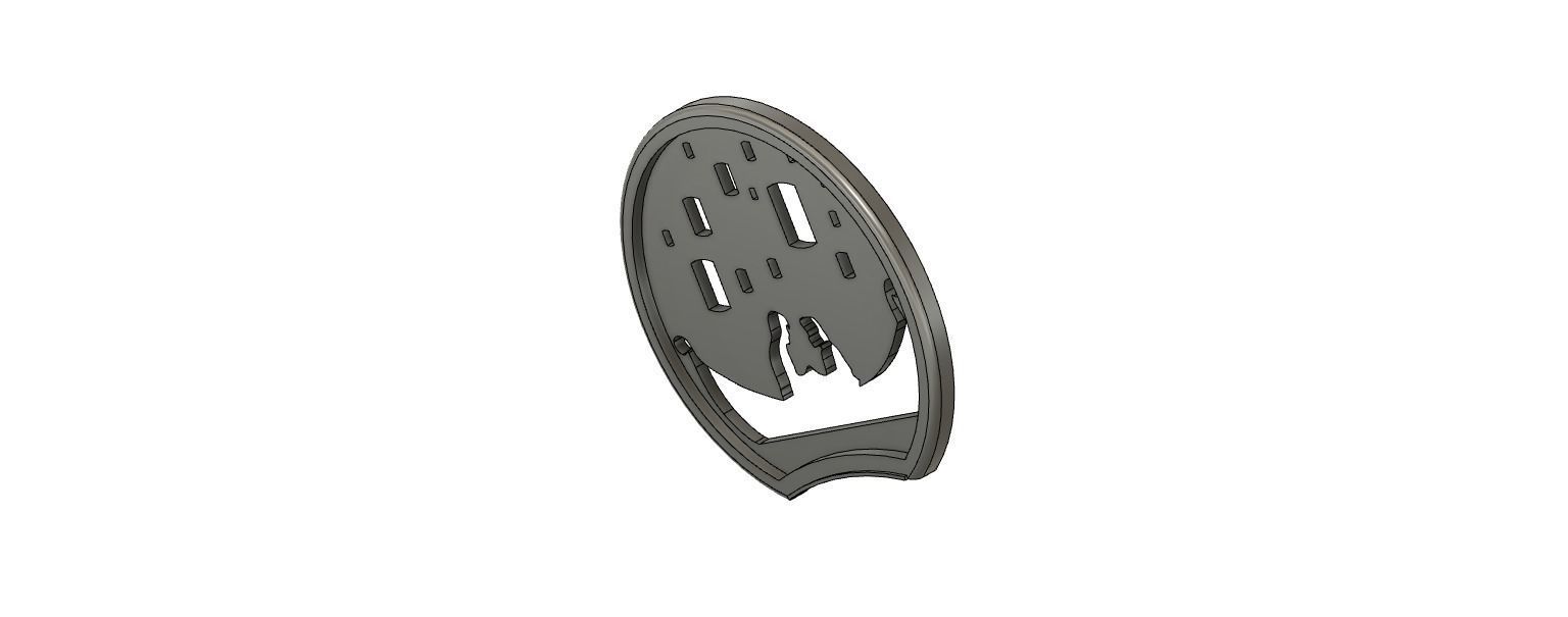 Mickey Mouse slide on Headband Ears with Tangled Boat like style 3D print model_1