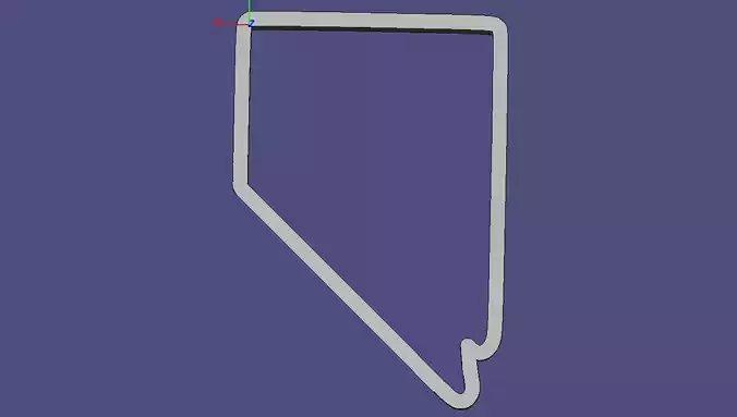 Nevada state map