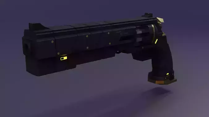 Sci-Fi Relover Low-poly 3D model