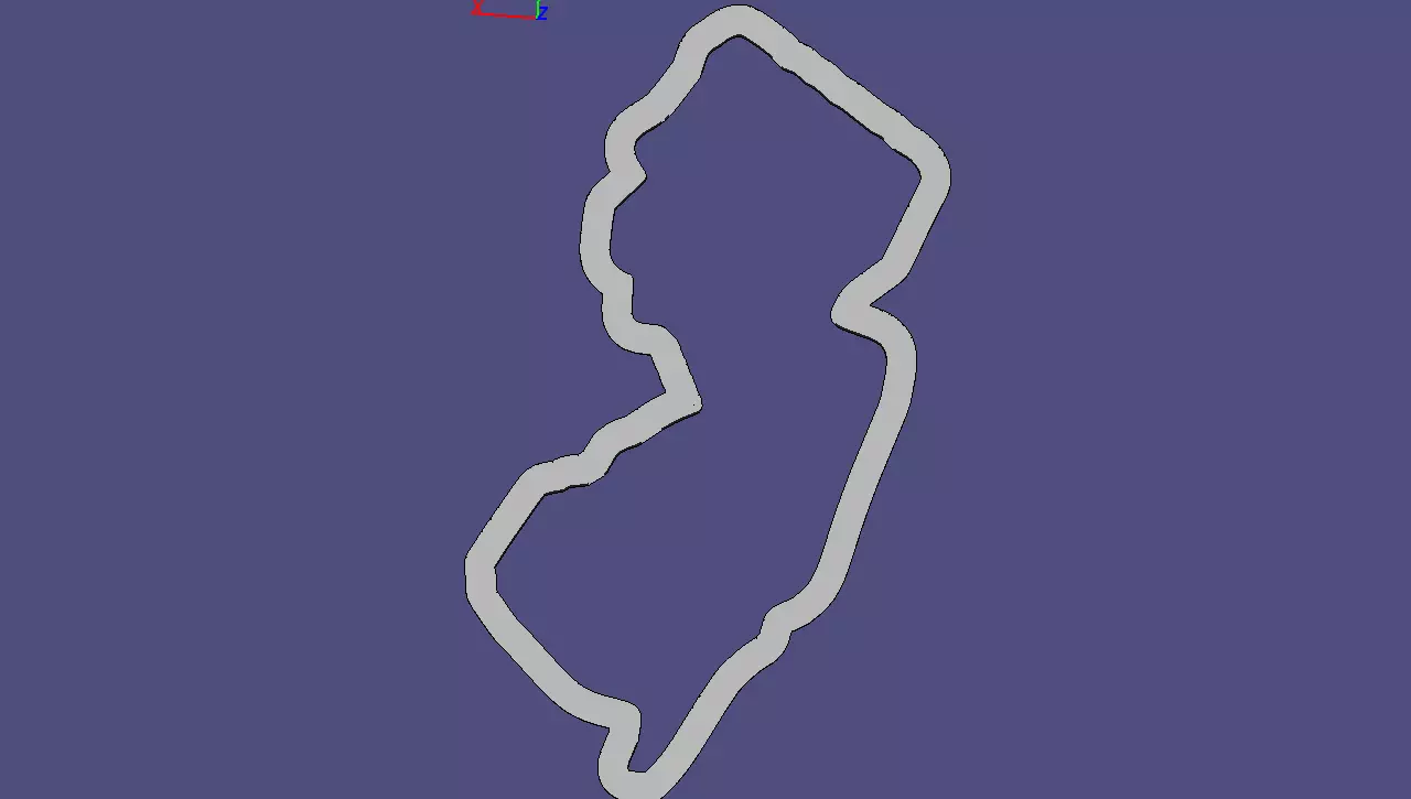 New Jersey 3D print model_0