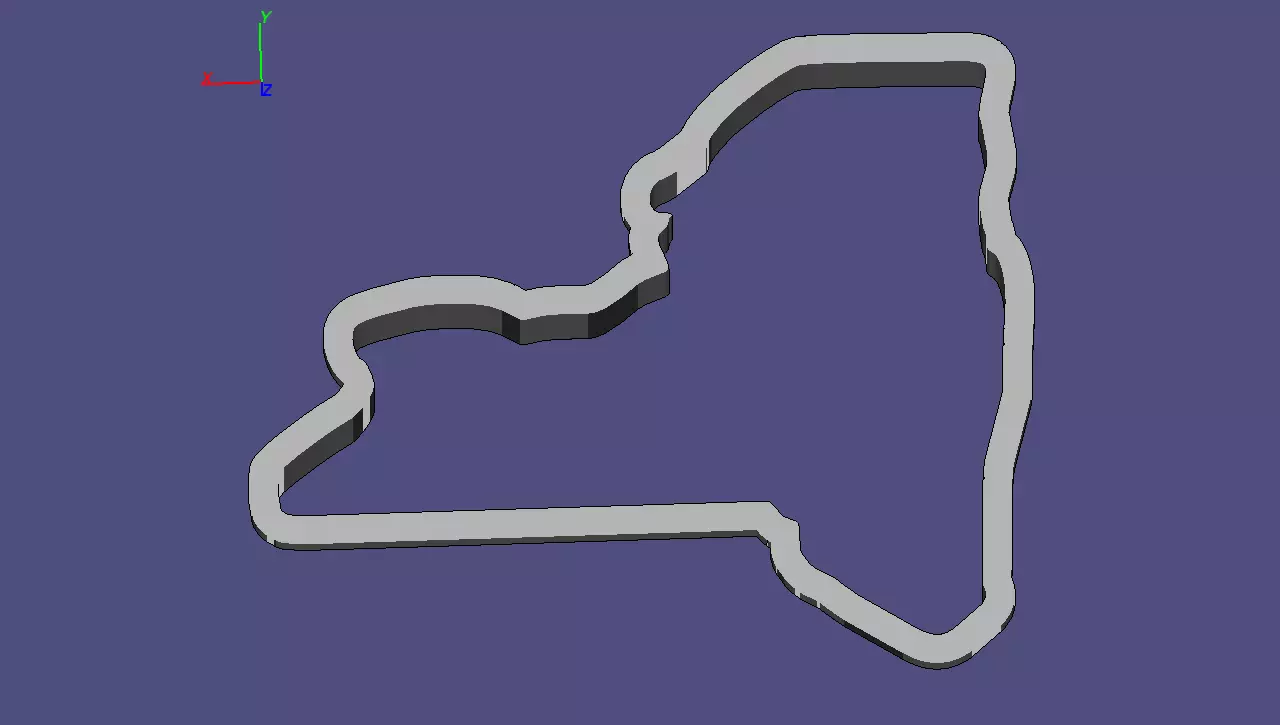 New York 3D print model_0