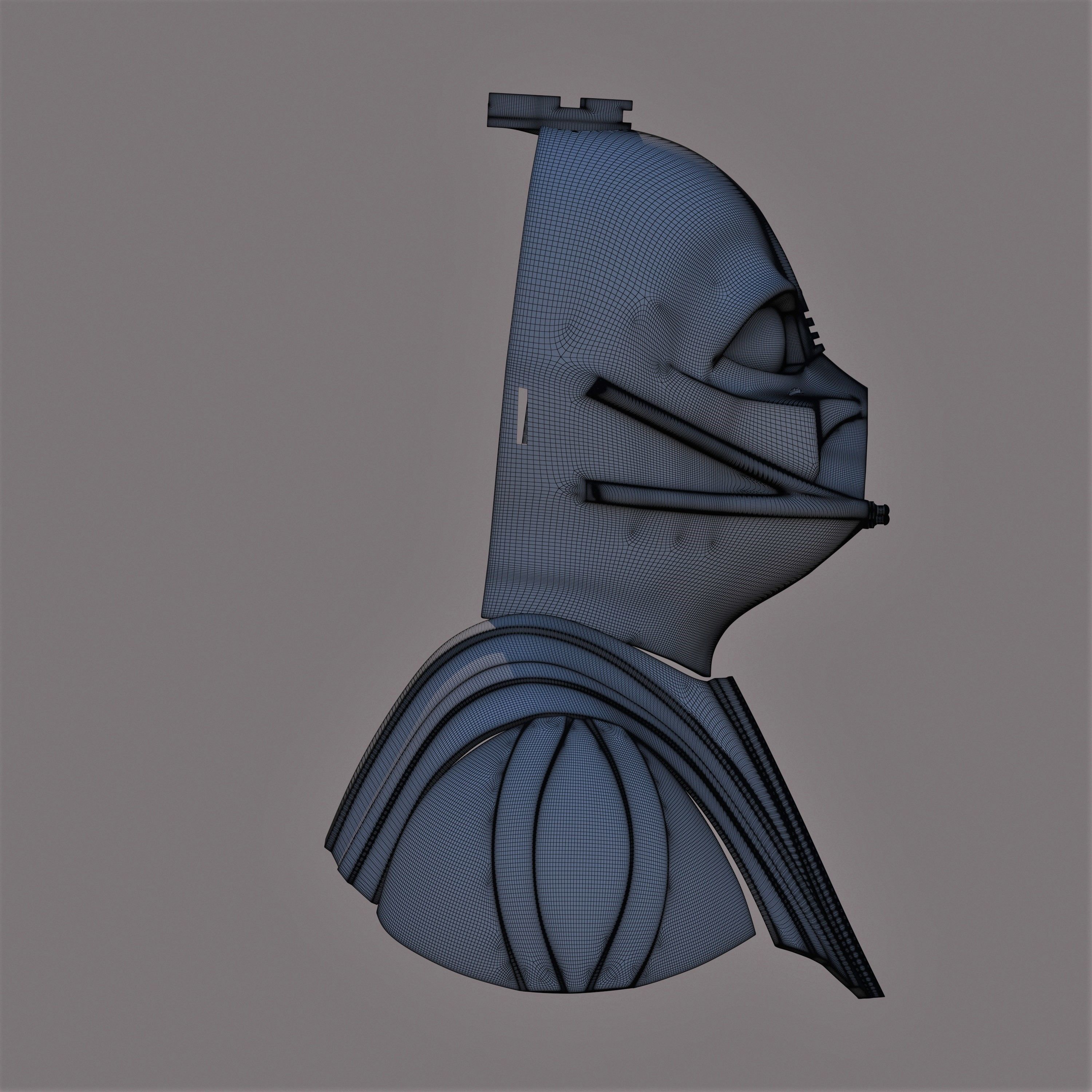 DARTH VADER EP 4 ANH FOR 3D PRINTING 3D print model_9