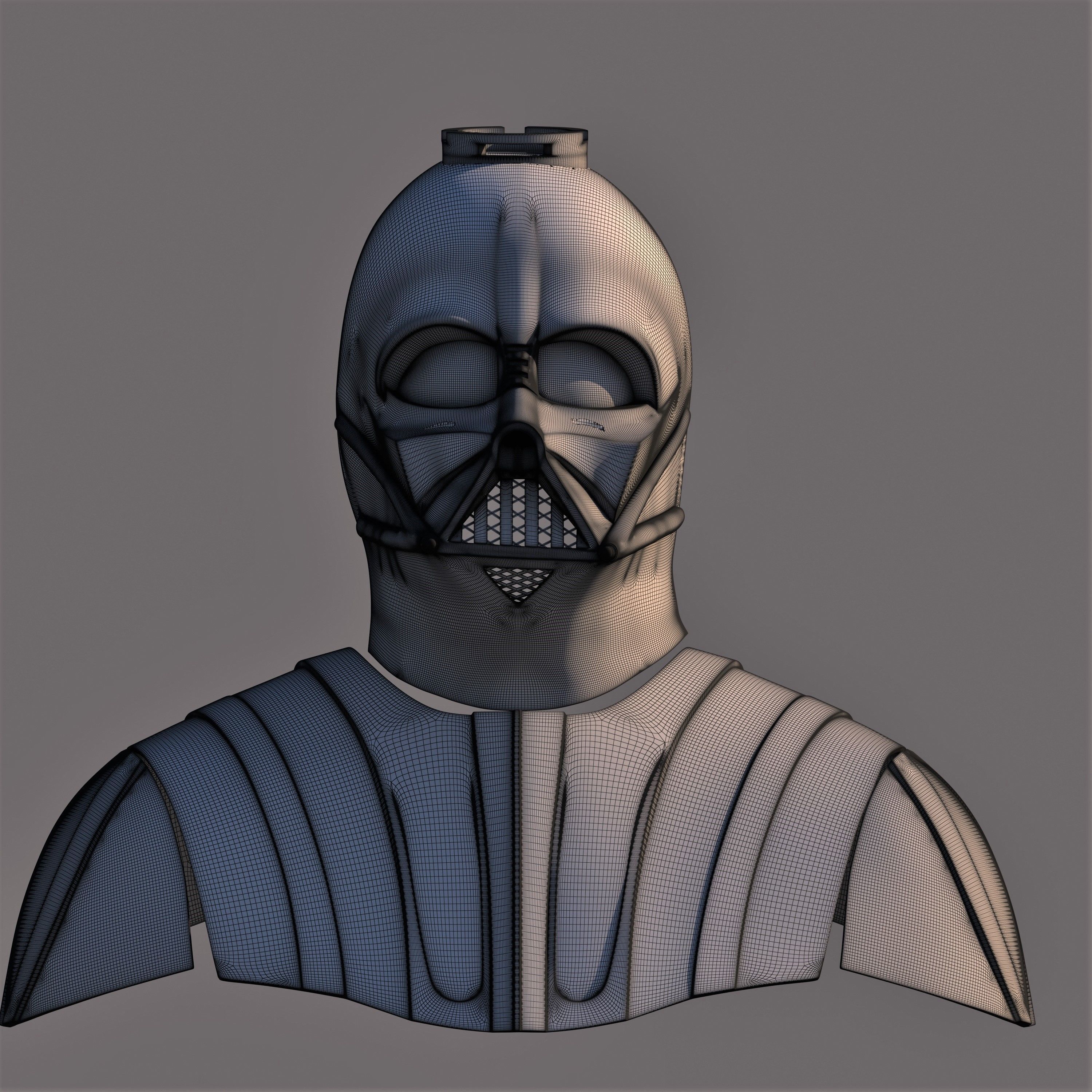 DARTH VADER EP 4 ANH FOR 3D PRINTING 3D print model_8