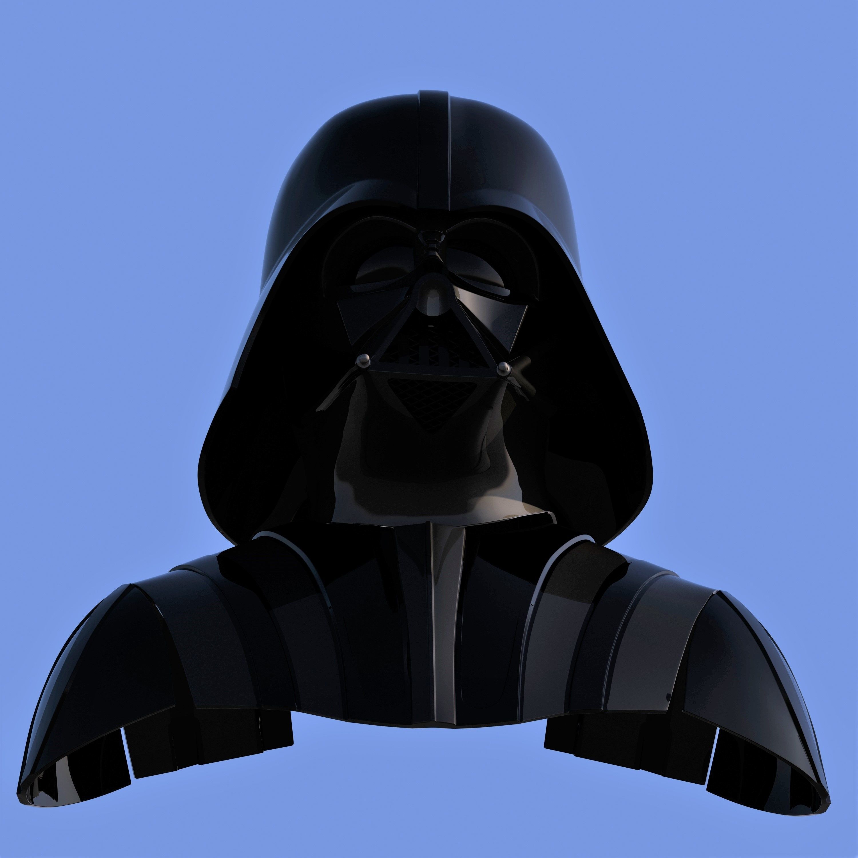 DARTH VADER EP 4 ANH FOR 3D PRINTING 3D print model_13