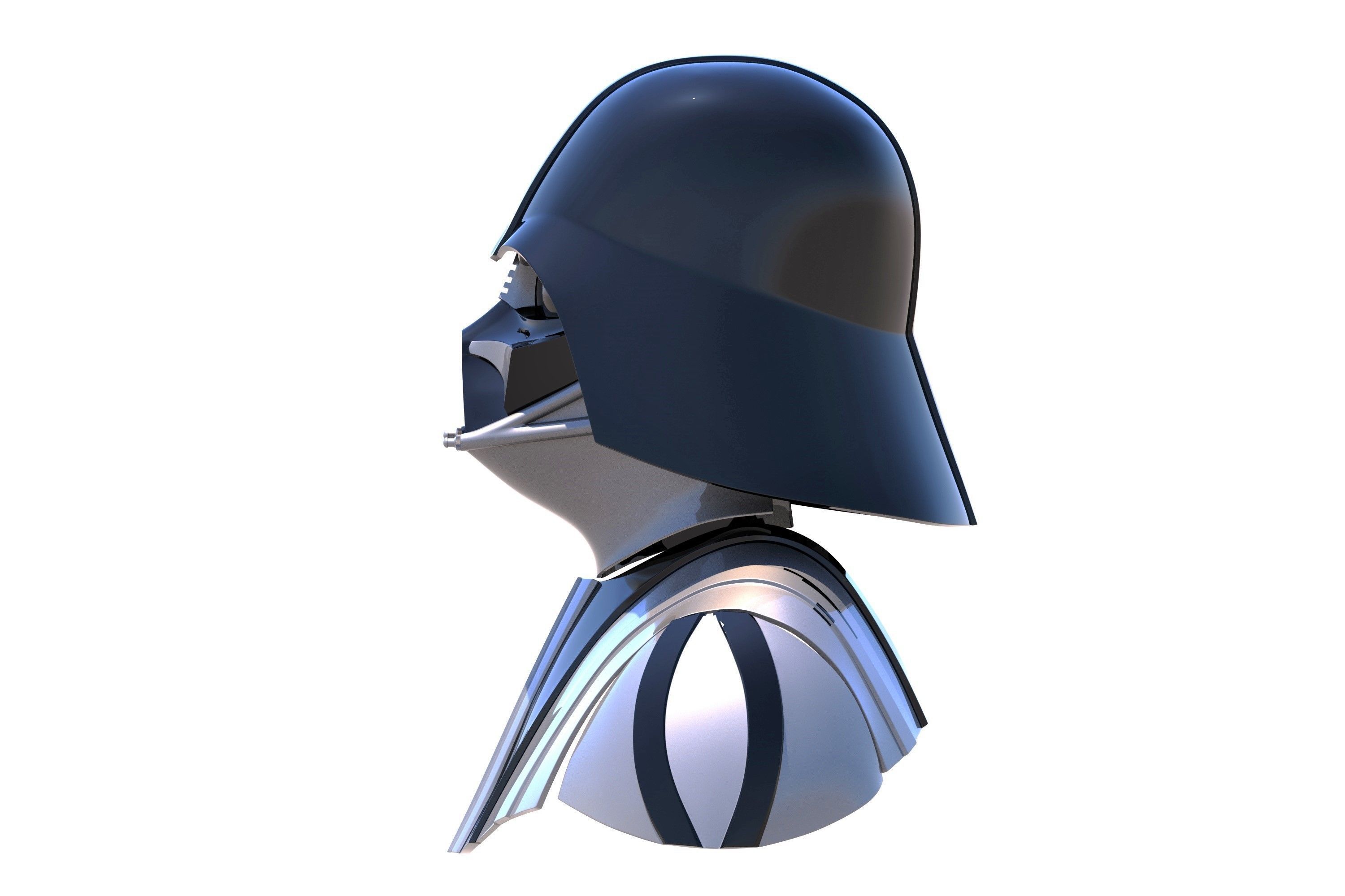 DARTH VADER EP 4 ANH FOR 3D PRINTING 3D print model_4