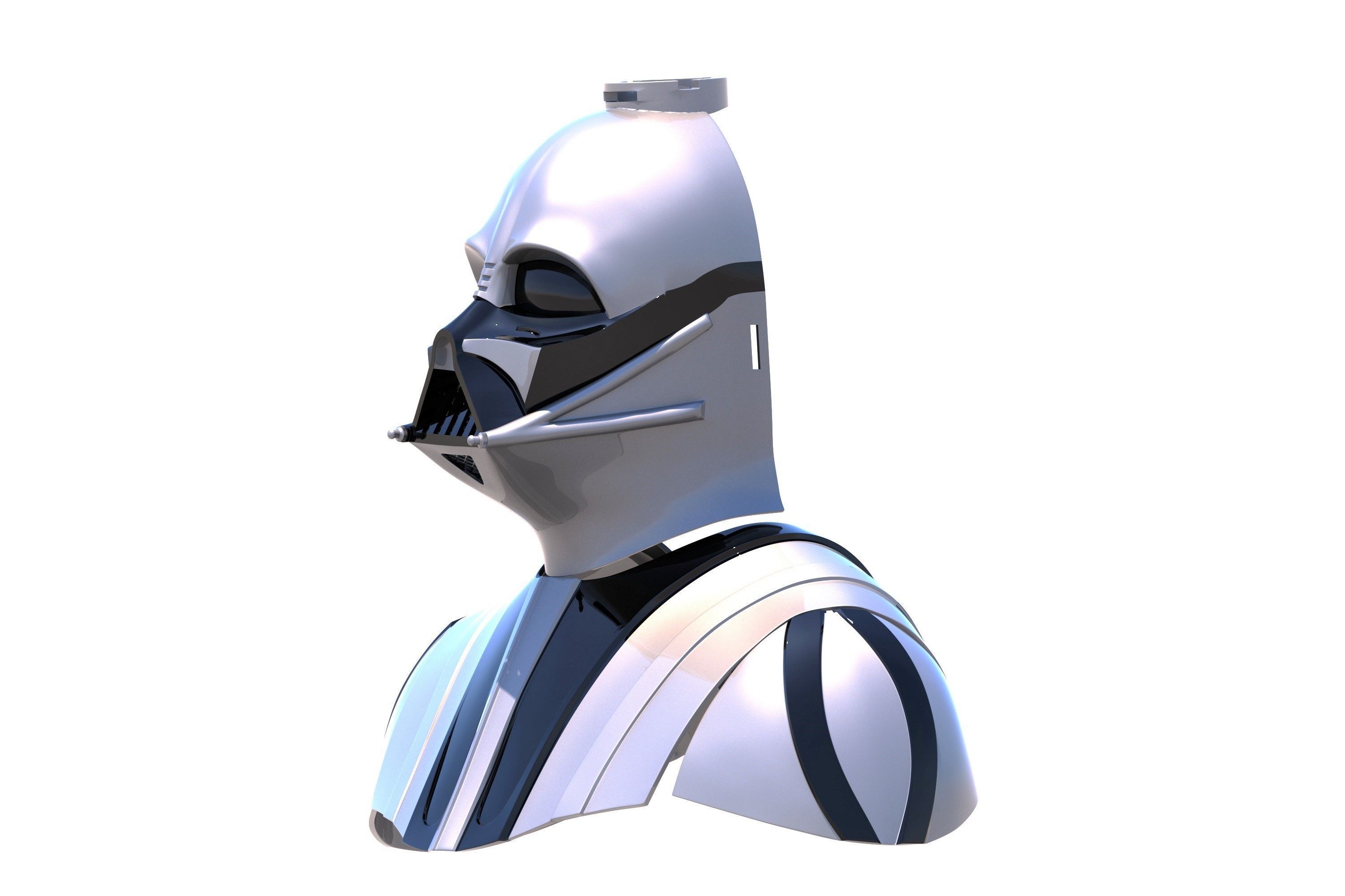 DARTH VADER EP 4 ANH FOR 3D PRINTING 3D print model_3