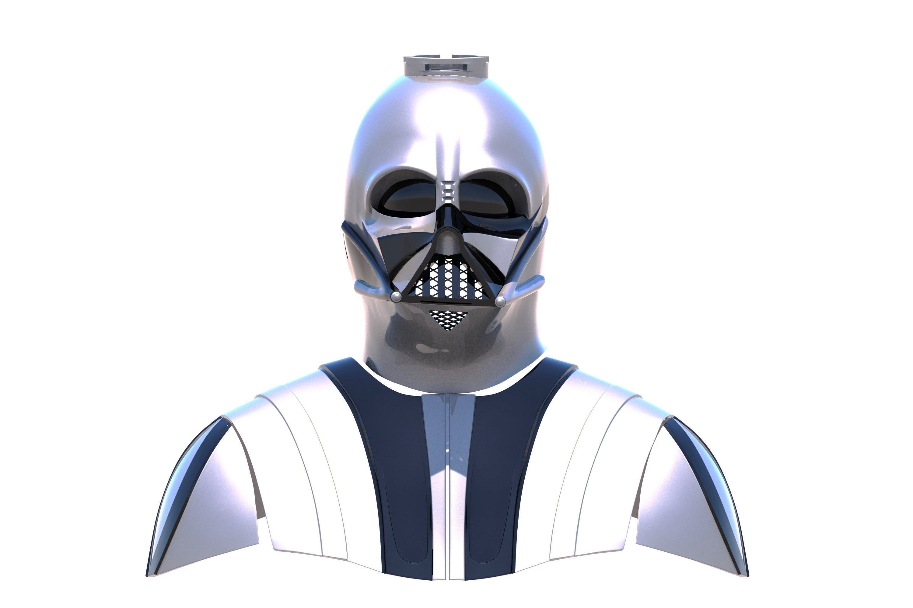 DARTH VADER EP 4 ANH FOR 3D PRINTING 3D print model_1