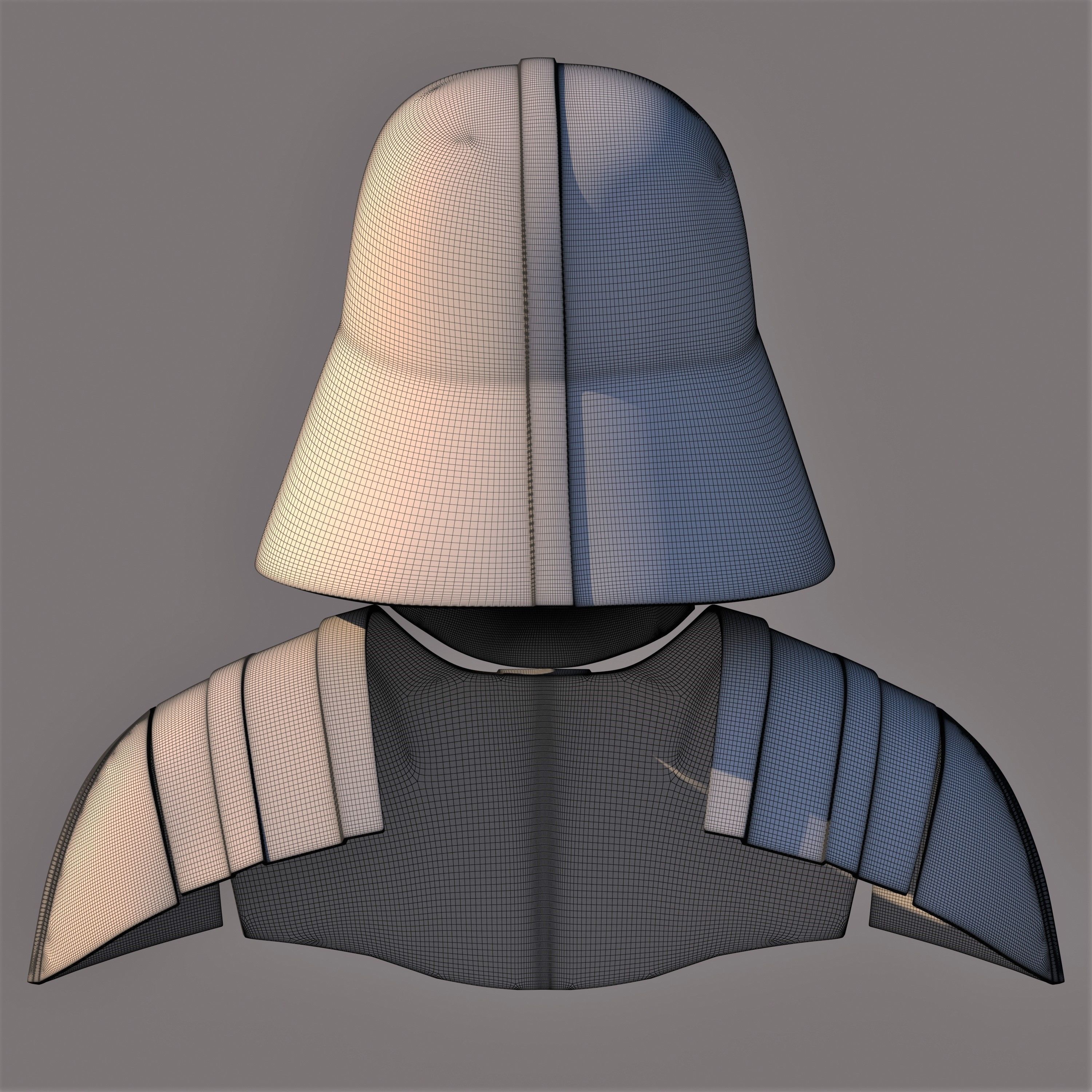 DARTH VADER EP 4 ANH FOR 3D PRINTING 3D print model_10