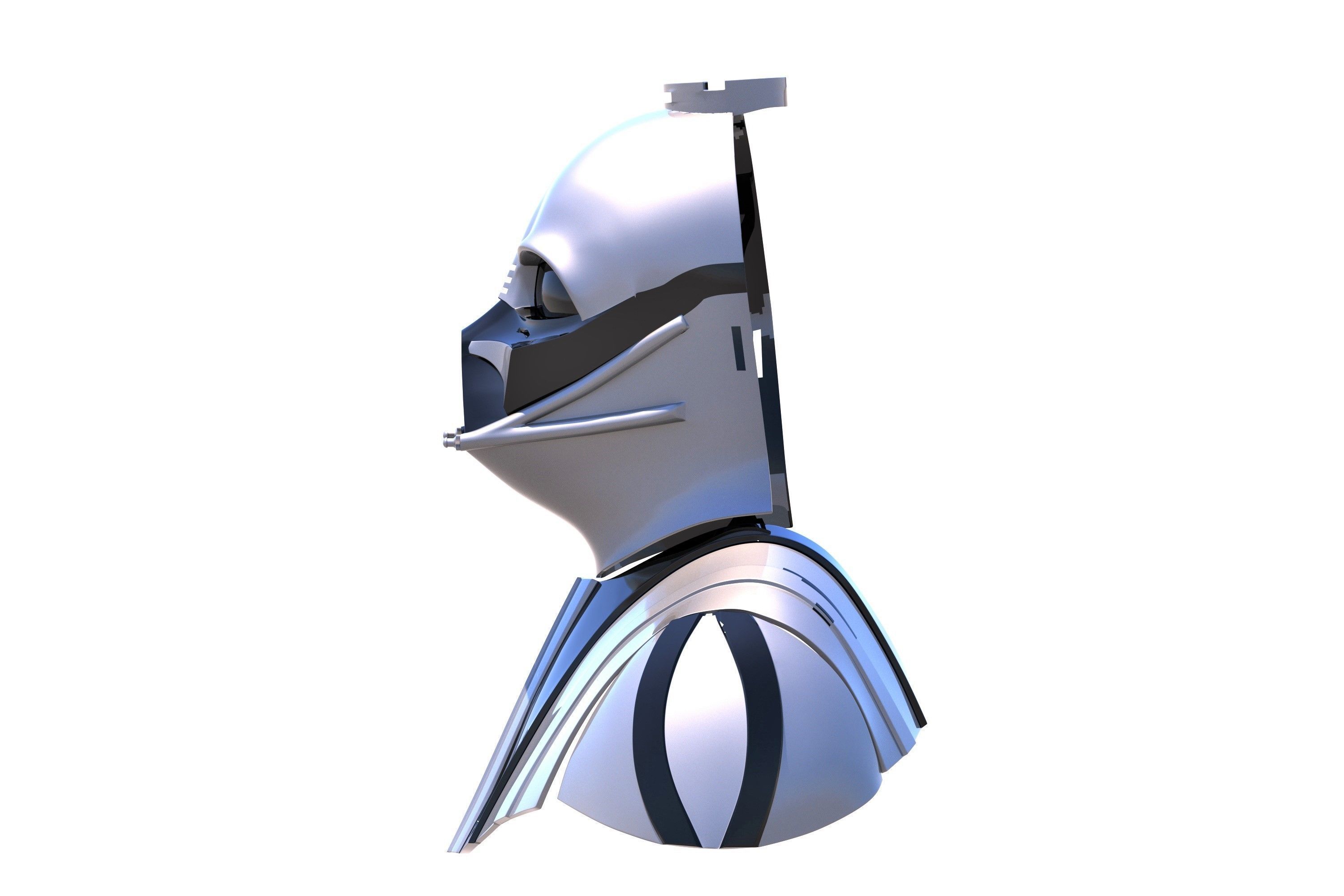 DARTH VADER EP 4 ANH FOR 3D PRINTING 3D print model_5