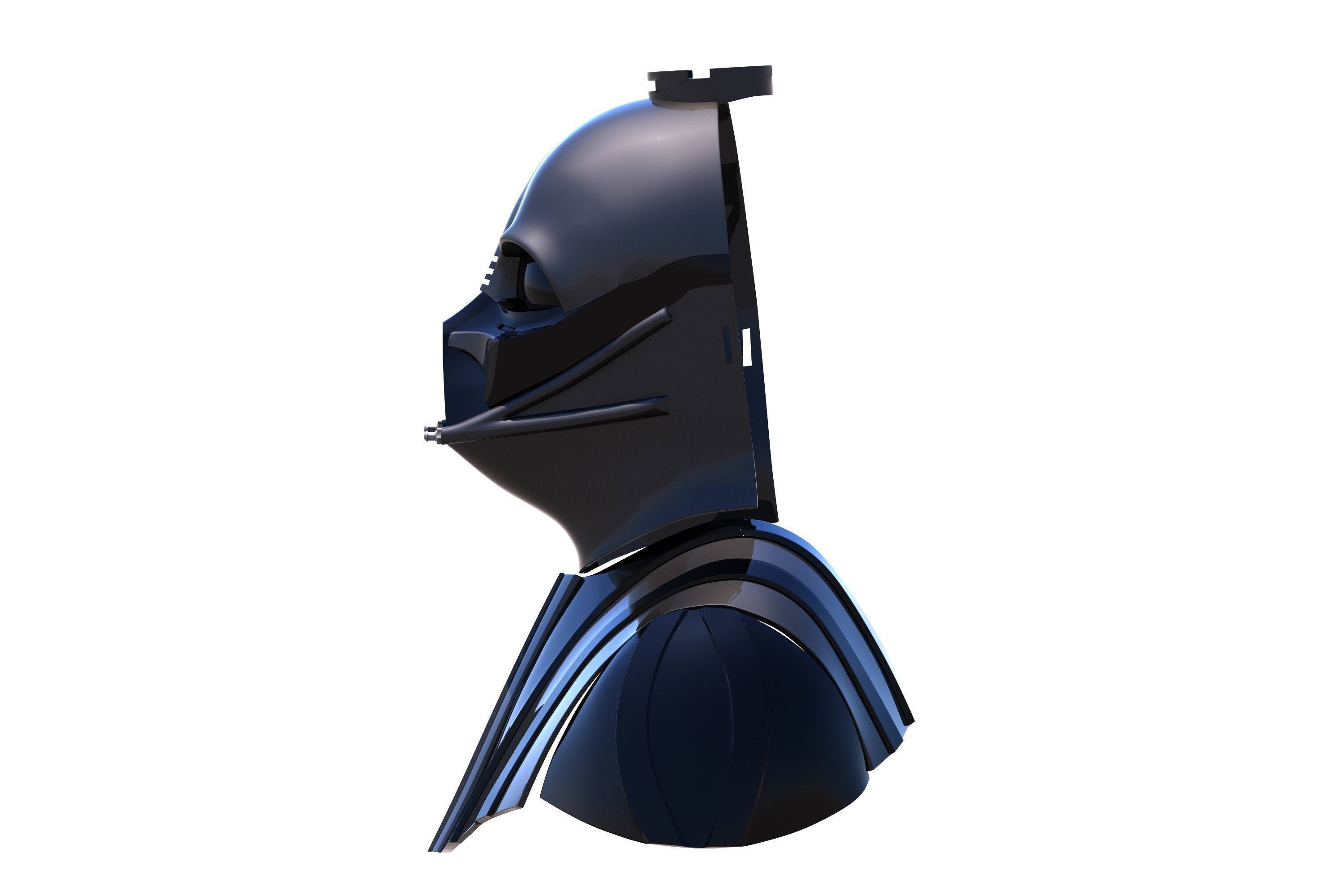 DARTH VADER EP 6 ROTJ FOR 3D PRINT 3D print model_1