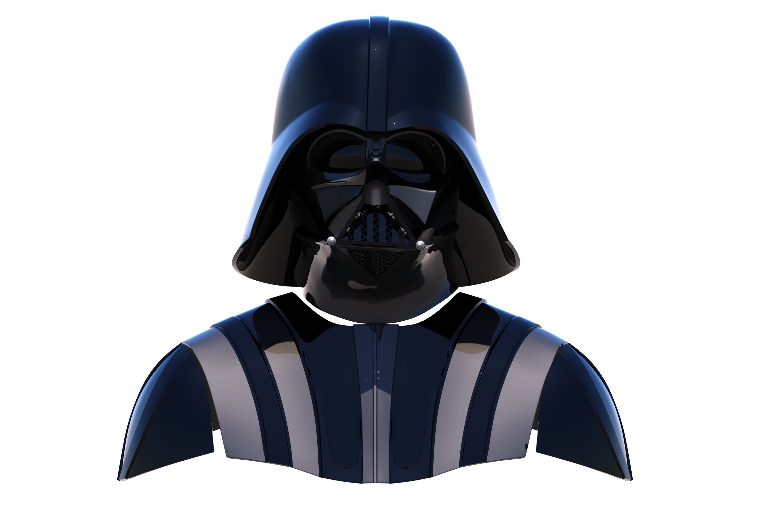 DARTH VADER EP 6 ROTJ FOR 3D PRINT 3D print model_8