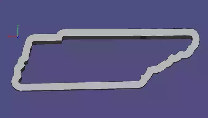 Tennessee state of cut file