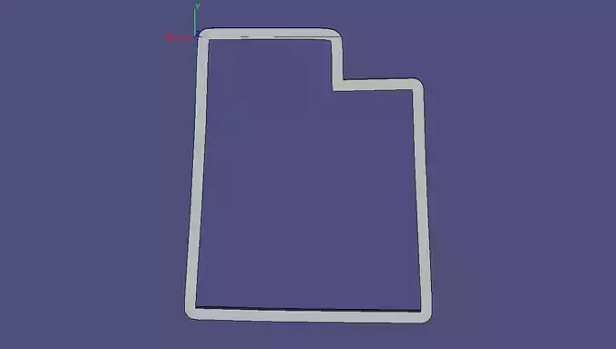 Utah cutter 3D print model
